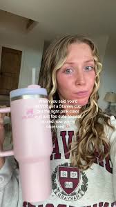 Pink and White Spring Stanley