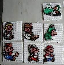Perles A Repasser Mario Perler Bead Art Perler Beads Perler Beads Designs