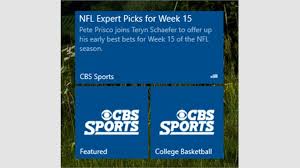 Tough game here, cody kessler is starting his first nfl game. Get Cbs Sports Microsoft Store