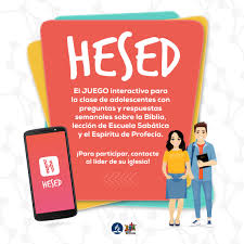 Jóvenes adventistas, brasilia (brasília, brazil). Hesed Juego Interactivo Para Adolescentes Materiales Y Recursos Adventistasmateriales Y Recursos Adventistas