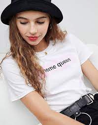 Adolescent Clothing T Shirt With Meme Queen Graphic Asos