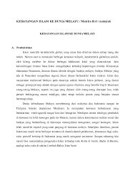 14 teori kedatangan islam ke tanah melayu 4. Doc Kedatangan Islam Ke Dunia Melayu Dina Tiara Novita Sari Academia Edu
