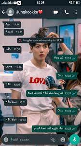 And bts don't use whatsapp in korea lol there's a term called privacy which i suppose isn't found in saesang dictionary ….let me explain this is google . Chat Whatsapp Fake Jungkook Bts Jungkook Kpop Suara