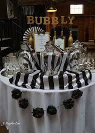 Black And Gold 50th Birthday Party Decorations Black And White Bowtie Ball 11 Magnolia Lane Elegant Birthday Party Black Gold Party Gold Birthday Party
