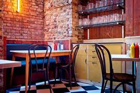 Classic American Diner Fills Some Big Shoes At Site Of Record Breaking Mcdonald S In 2020 Restaurant Interior Kitchen Inspirations Brick Interior Wall