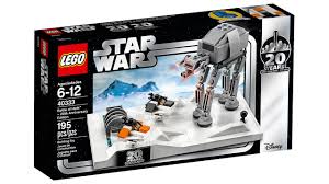Frame is 34 x 24 cm. Lego 40333 Battle Of Hoth Diorama Gratis Ab 75 Euro Einkaufswert