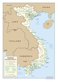 Bắc giang is a city in vietnam. Large Administrative Divisions Map Of Vietnam 2001 Vietnam Asia Mapsland Maps Of The World