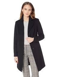 Overcoat, topcoat, greatcoat, body coat, tailcoat, morning coat: Calvin Klein Women S Classic Cashmere Wool Blend Coat Buy Online In Botswana At Botswana Desertcart Com Productid 215269314