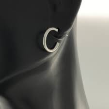 Surgical Steel Earrings Silver Thin Baby Hoop Earrings Sensitively Yours