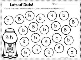 Bingo Marker Coloring Pages Bingo Dauber Bubble Gum Letter Recognition Worksheets Letter Recognition Printable Preschool Worksheets