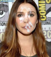 Elizabeth Olsen Public Facial Cumshot Porn Fake 001 « Celebrity Fakes 4U