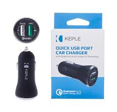 Quick Charge 3 0 Car Charger Qualcomm Dual Port Car Adaptor Usb Compatible With Xiaomi Mi A1 Mi A2 Mi A2 Lite Mi Mix 3 Redmi 5 Charger Car Usb Chargers