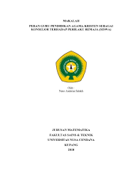 Negara kerana program pendidikan yang terancang. Top Pdf Peran Guru Pendidikan Agama Kristen Seba 1 123dok Com