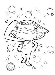 We have collected 29+ yo kai watch coloring page images of various designs for you to color. Yo Kai Watch Yo Kai Walkappa In The Middle Of The Bubbles