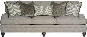 It is natural for feathers to come out of the cushions occasionally. Sofa 96 1 2 In Bernhardt