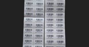 Sticklab Memberikan Jasa Percetakan Label Barcode Dengan Kuantity Kecil Dan Harga Yang Sangat Murah Jadi Anda Tak Perlu Repot Repot M Jenis Pencetakan Pengukur