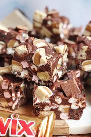 How do you make rocky road candy? Twix Rocky Road Jane S Patisserie