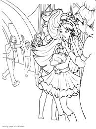 Touch device users, explore by touch or with swipe gestures. Barbie The Princess And The Popstar Characters Coloring Pages Coloring Pages Printable Com