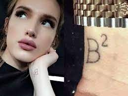 Bella Thorne All Tattoos With Meanings Tattoo With Meaning Tattoos All Tattoos