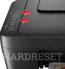 If printing is in progress and you want to continue printing, press the printers resume button for at least 5 seconds with the ink cartridge installed. Hard Reset Canon Pixma Mg2550s How To Hardreset Info