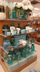 Teal Glass Decor Store Decor Glass Decor Home Decor Shops