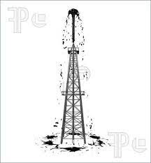 Drilling Rigs Oil Derrick 2 On A White Background Drilling Rig Oil Refinery Oil Rig