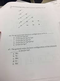 We did not find results for: Use The Following Aufbau Chart To Answer Questions 46 Chegg Com