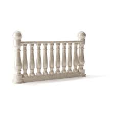 White Marble Railing 3d Model White Marble Railing 3d Model