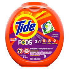 Consumption of tide pods is the act of ingesting laundry detergent pod tide pods. Tide Pods Liquid Laundry Detergent Pacs Spring Meadow 81 Count Walmart Com Walmart Com