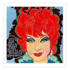 Endora Blank Cards Set of 10 Endora Agnes Moorehead Bewitched Samantha  Stephens Gladys Kravitz Uncle Arthur Paul Lynde Elizabeth Montgomery