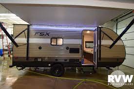 Maybe you would like to learn more about one of these? New 2018 Wildwood Fsx 207bh Travel Trailer By Forest River At Rvwholesalers Com Rv Trailer And Product News