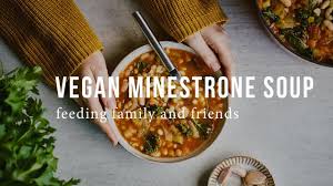 Vegan Minestrone Soup Good Eatings Youtube Vegan Minestrone Soup Minestrone Minestrone Soup