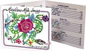 Marvelous Mah Jongg Cards Marvelous Mah Jongg