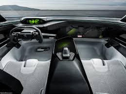 Peugeot Concept Instinct 2017 Drive Interior Car Interior Automotive Design Car Interior Sketch