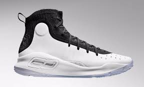 Black And White Under Armour Basketball Shoes Under Armour Curry 4 Black White 1298306 007 Lateral Boy Shoes Armor Shoes Curry Shoes