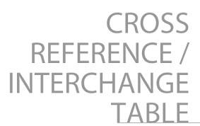 Cross Reference Interchange Table Lian Yu