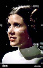 Star Wars Star Wars Episode IV : A New Hope Carrie Fisher Princess Leia  Stock Photo