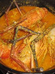 Gulai Udang Galah Labu Udang Bawang