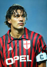 Still married to his wife adriana fossa? Paolo Maldini 1999 Photographic Print For Sale