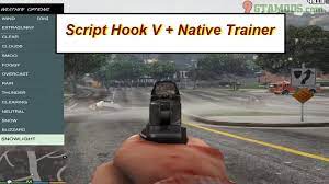 Copy scripthookv.dll to the game's main folder, i.e. Script Hook V And Native Trainer Gta 5 9gtamods Com