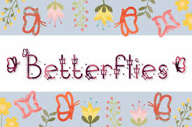 My butterfly script font my butterfly feels incredibly elegant and flowing. Betterflies Font Dafont Com