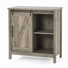 Better Homes Gardens Modern Farmhouse Accent Storage Cabinet Rustic Gray Finish Walmart Com Accent Storage Cabinet Farmhouse Storage Cabinets Storage Cabinet