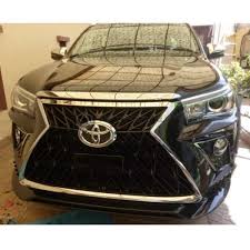 1x f sport front bumper 1x upper grille 1x lower grille 1x chrome molding 1x pair of bumper support brackets 1x pair of air ducts x3 security clips. Toyota Hilux Revo Lexus Style Front Bumper 2018 2019 Autostore Pk