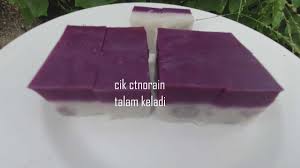 Taro kuih talam (talam keladi) | 芋头椰奶糕. Cara Cara Kuih Talam Keladi Senang Dan Mudah Tak Perlu Masak Kukus Teros Youtube