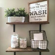 Maybe you would like to learn more about one of these? Farmhouse Rustic Bathroom Shelf Decor Trendecors