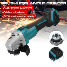 .grinder on banggood.com offer the quality makita cordless electric angle grinder on sale with angle grinder 3 gears polishing grinding cutting machine 11000rpm for makita 18v battery 8. 11000 Rpm 125 100mm Angle Grinder 18v Multifunction Four Gears Speed Brushless Angle Grinder For Makita Battery Buy From 62 On Joom E Commerce Platform