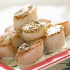 Recette Noix De Saint Jacques A La Creme Parfumee Recette Alimentation Recettes De Cuisine Recette Entree