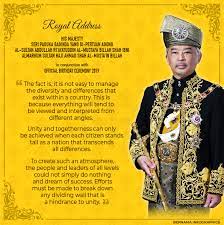 The government has also agreed that for. Bernama Quote Royal Address In Conjunction With Yang Di Pertuan Agong S Official Birthday 2019