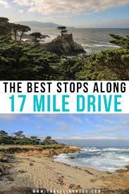 The Best Stops Along 17 Mile Drive In Pebble Beach California California Travel Road Trips California Coast Road Trip Travel California Coast