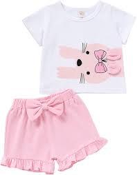 Woshilaocai Toddler Kids Baby Boy Girl Easter Outfits Bunny India | Ubuy